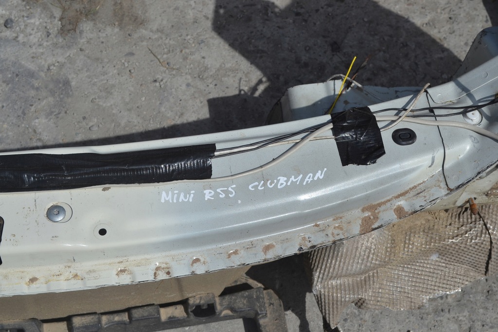 фото №5, Mini cooper clubman r55 r56 pas задняя поддон