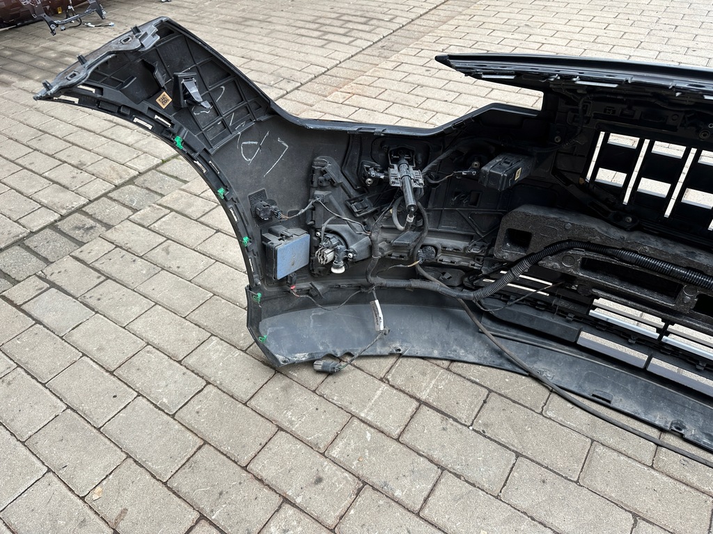 фото №9, Polestar 2 бампер передній kompletny радари датчики камера електропроводка