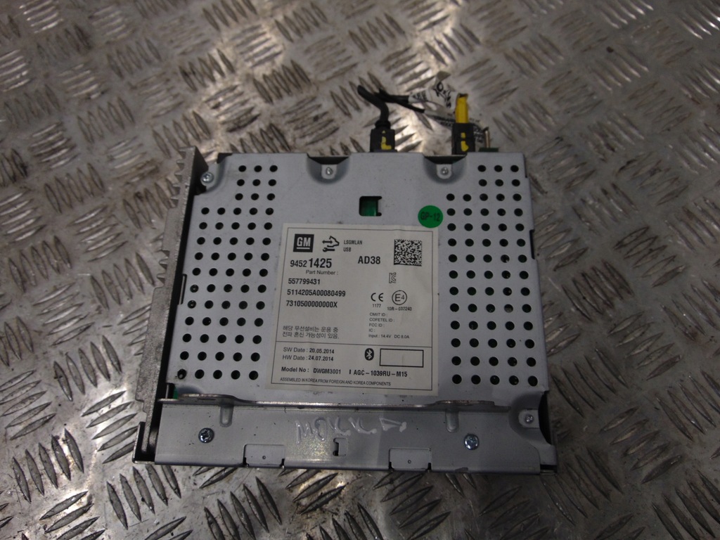 фото №2, Opel mokka радіо cd 12-