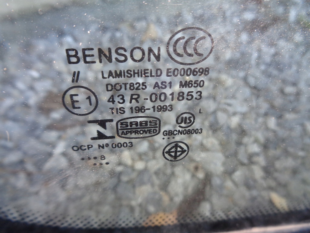 фото №2, Citroen c5 i скло передня