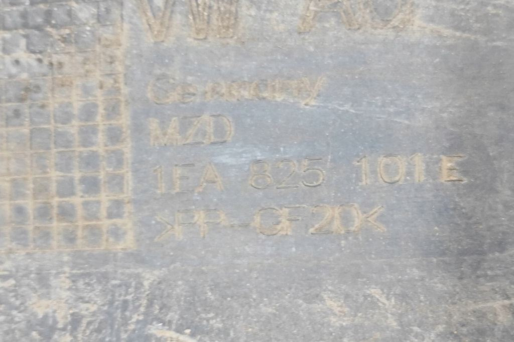 фото №7, Skoda enyaq iv suv unterbodenabdeckung wskazówka mitte 1ea825101e strom 109