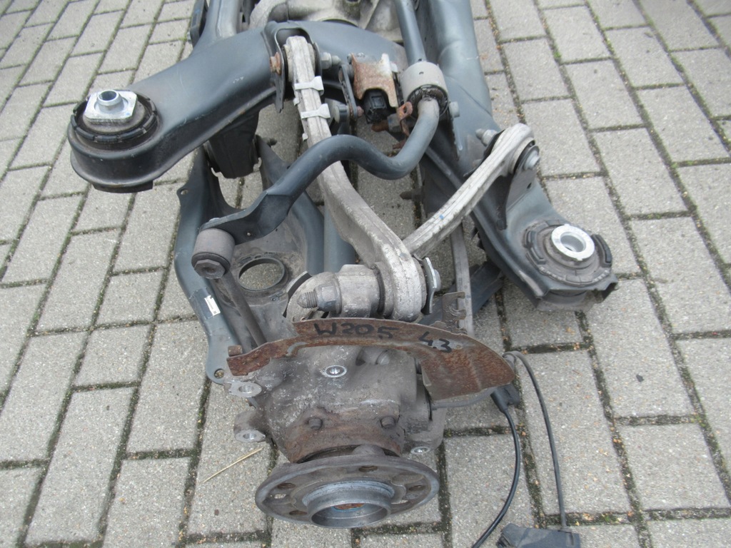 фото №6, Mercedes w205 подвеска задняя задние 4.3 c43 amg a2053503324
