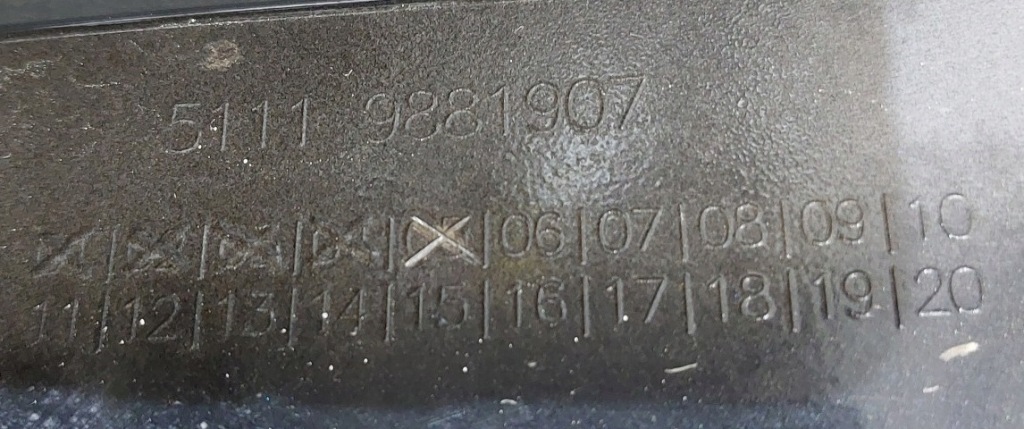 Бампер перед передний решётка радиатора bmw x1 3 u11 22r m-pakiet 9881907 Оригинал