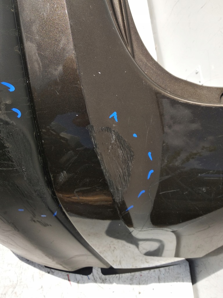 фото №7, Nissan qashqai 2 ii 13-17 бампер задній задня