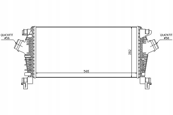 Купить Интеркулер opel astra j astra j gtc cascada 1.3d-