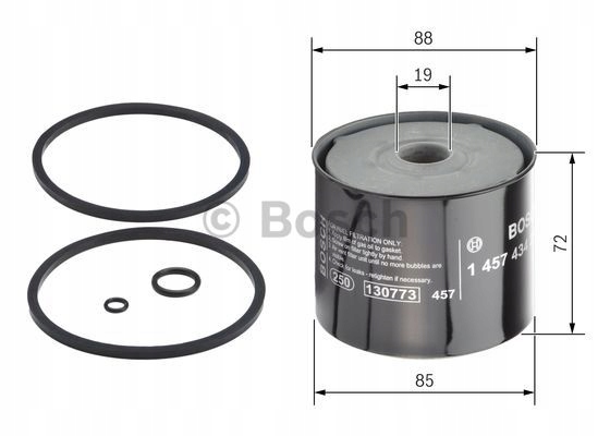 фото №9, Bosch 1 457 434 201 фільтр пального peugeot 305 c25