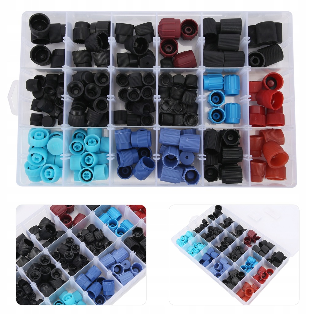 Купити 170 штук гайок на порти кондиціонера захист серцевина клапана частини naprawcze