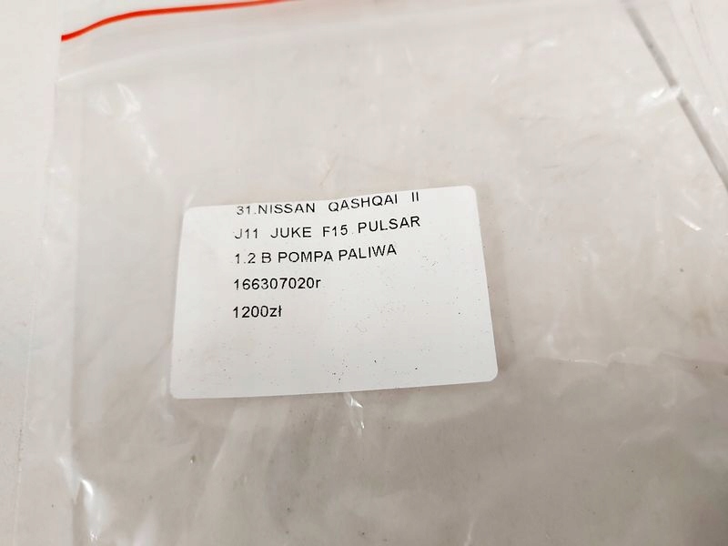 фото №7, Nissan qashqai 2 ii j11 juke pulsar 1.2 b насос топлива топливная 166307020r