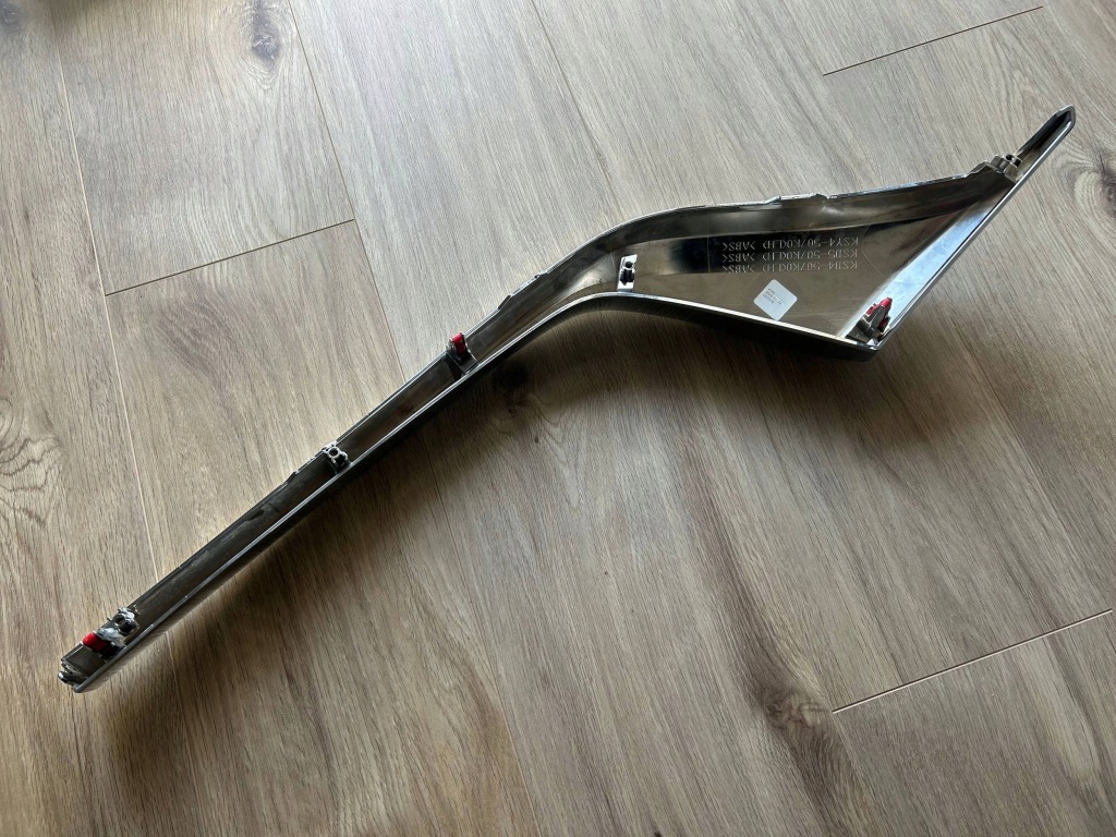 Mazda cx-5 2 kf рестайлінг  2022-2025 молдинг хром решітка радіатора ліва ksd4 оригінальний номер Оригінал