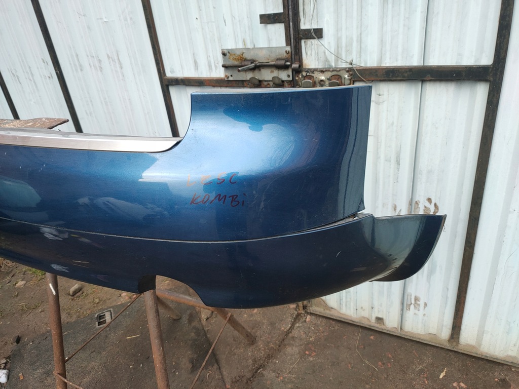 фото №6, Бампер задня audi a4 b6 kombi lz5c 2 труби