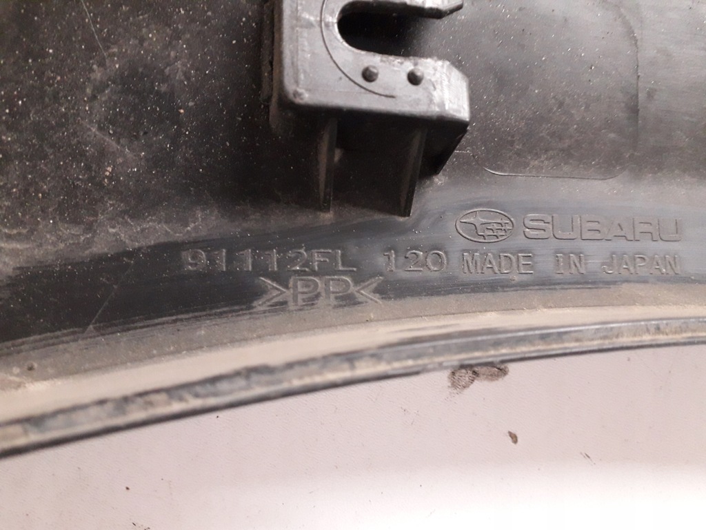 фото №8, Subaru xv 2 ii crosstrek 17- молдинг крила права передня 91112fl120