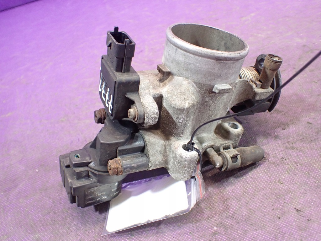 фото №5, Hyundai accent ii lc 1.3 75km g4ea дроссельная заслонка