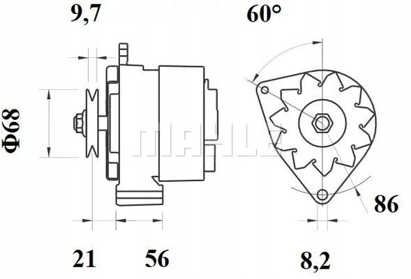 Генератор mg 124 Оригінал