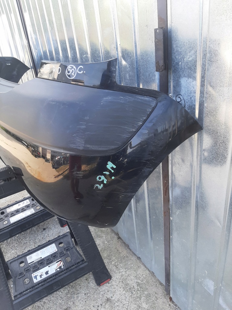 фото №10, Бампер задняя задний kia rio ii 5d 5 дверь lata 2005-2011 чёрный хэтчбек