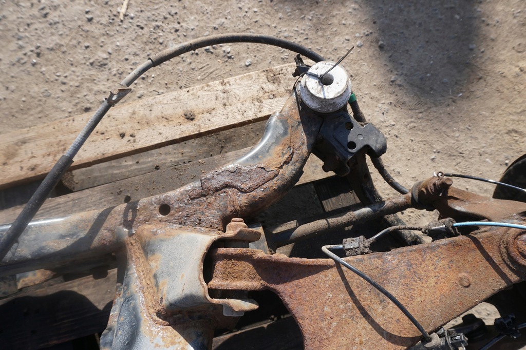 фото №8, Subaru forester sj iv балка підвіска задні підрамник поворотний кулак важіль abs