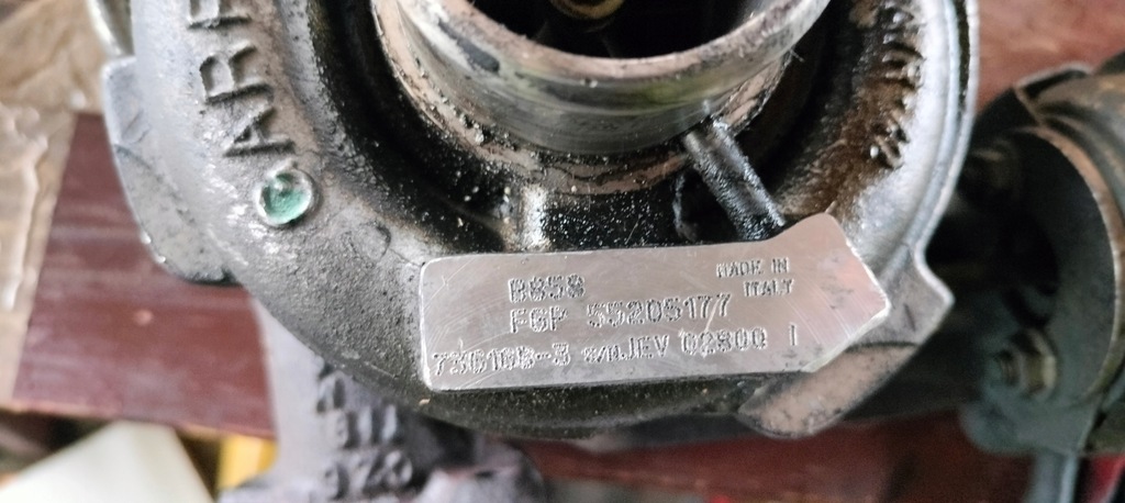 фото №8, Fiat alfa romeo 55205177 турбонагнітач 1.9 jtd