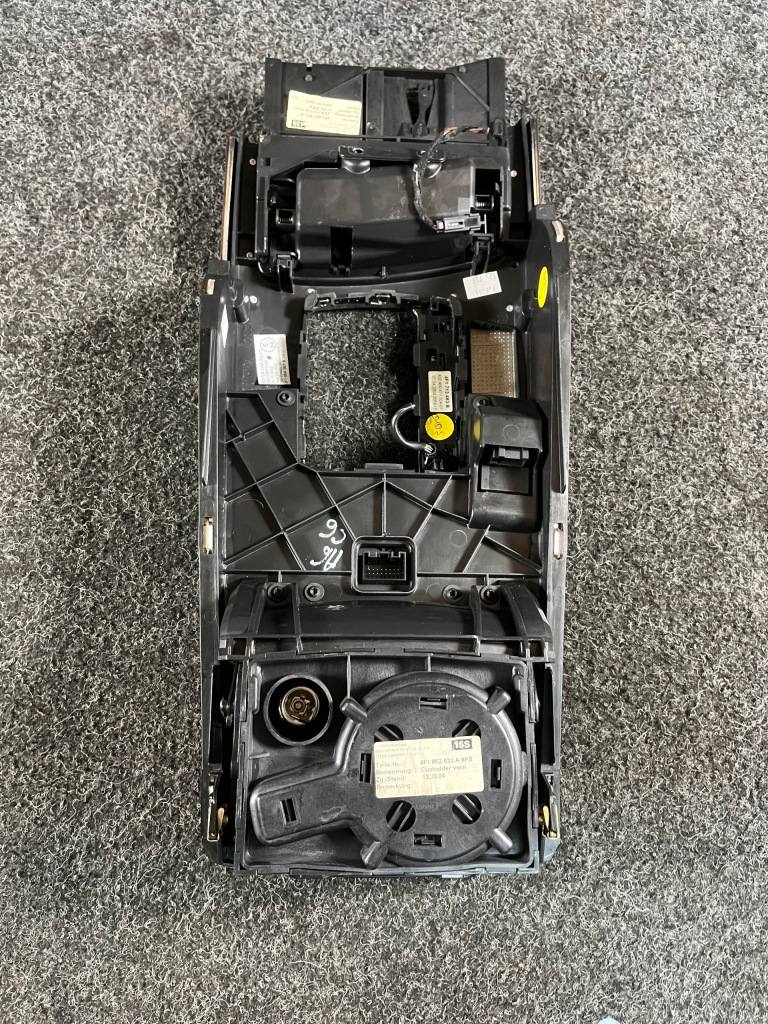 фото №9, Audi a6 c6 панель mmi тунель середній панель  комплект