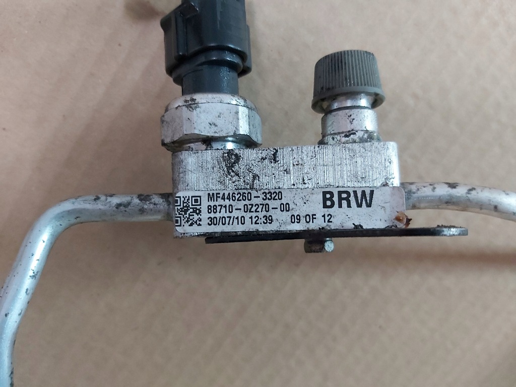 фото №6, Toyota auris i 1,8 гибрид шланг трубка кондиционера 88710-0z270