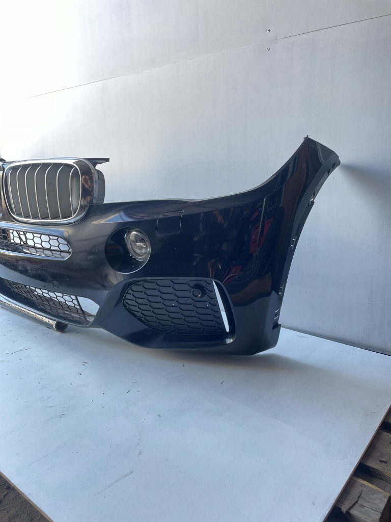 Бампер bmw x5 f15 m набір протитуманні фари led na 4 pdc омивачі Недорого