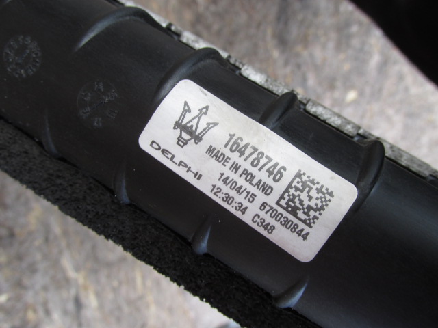 Maserati ghibli 3 3.0 v6 2016r радиатор воды 16478746 Недорого