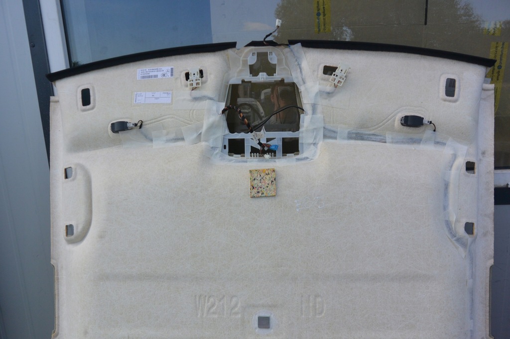 фото №11, Потолок czarna mercedes amg w212 e63 sedan