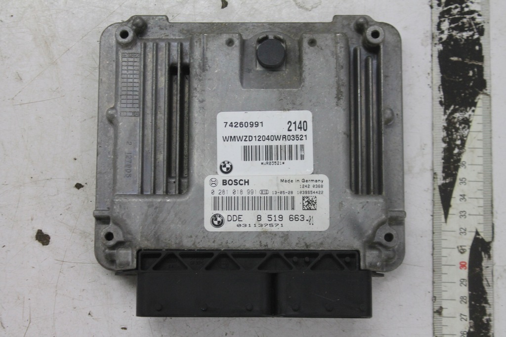 фото №1, Бортовий комп'ютер двигуна 8519663 mini r60 r61 1.6d 10-17