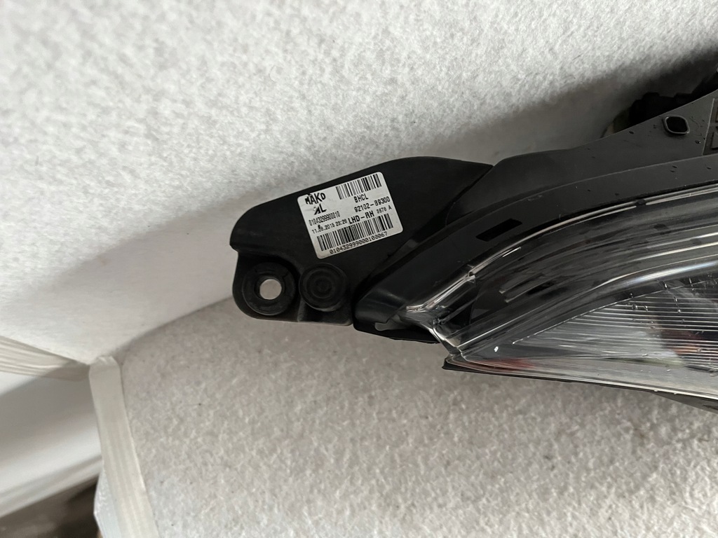 фото №8, Лампа передня права підсвічування europa 2014- hyundai i10 ii 92102-b9300a