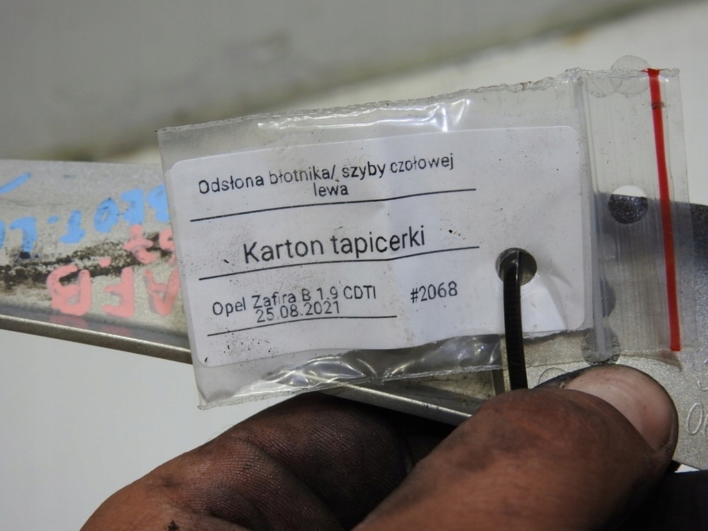 фото №5, Молдинг крила ліва z167 opel zafira b