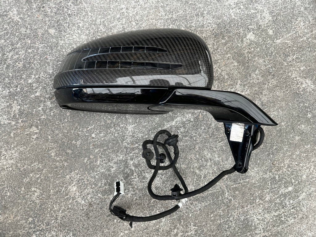 фото №1, Mercedes sls 197 зеркало зеркало правое 13 pin карбон