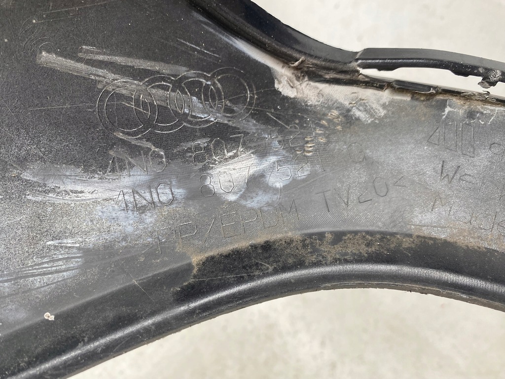 фото №13, Audi a8 d5 19- спойлер диффузор накладка бампера задняя 4n0807521j