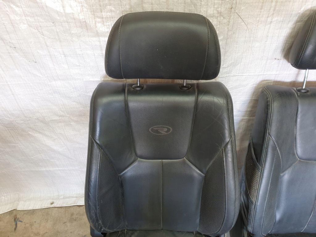 фото №7, Ssangyong rexton 1 i 04- 2,7 сиденье передний кожа водителя пассажира заднее сиденье