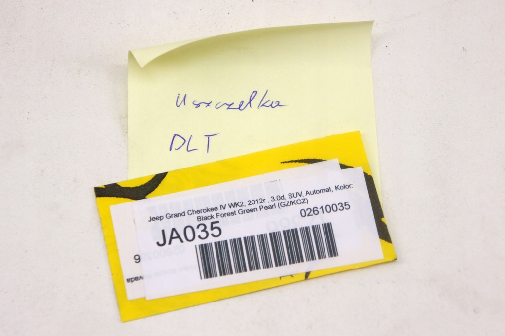 фото №5, Ja035 jeep grand cherokee wk2 прокладка скло задня