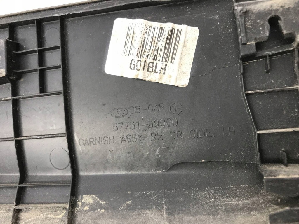 фото №8, Молдинг задних левых дверь hyundai kona 2018 87731j9000