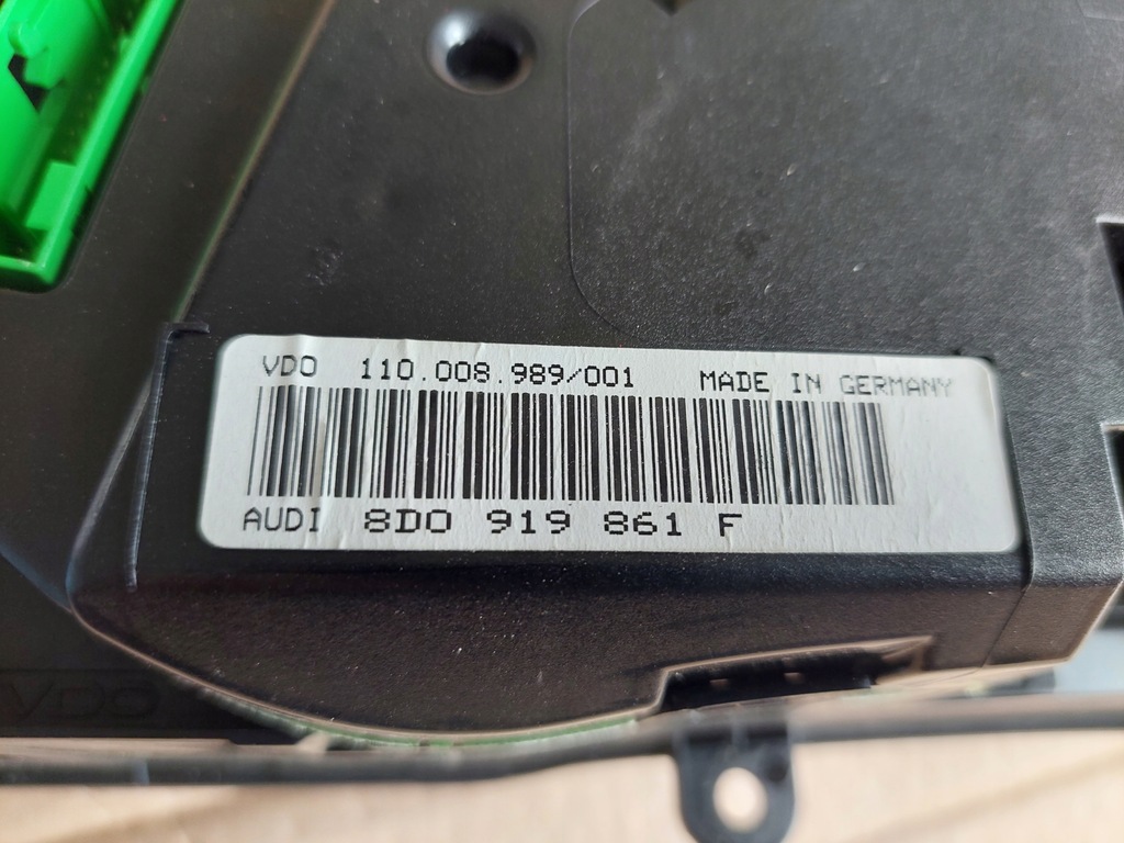 фото №8, Прилади лічильник vdo audi a4 b5 1,9tdi 8d0919861f