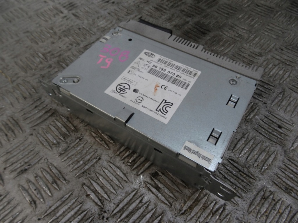 фото №1, Peugeot 308 ii t9 радио считыватель 9816307380