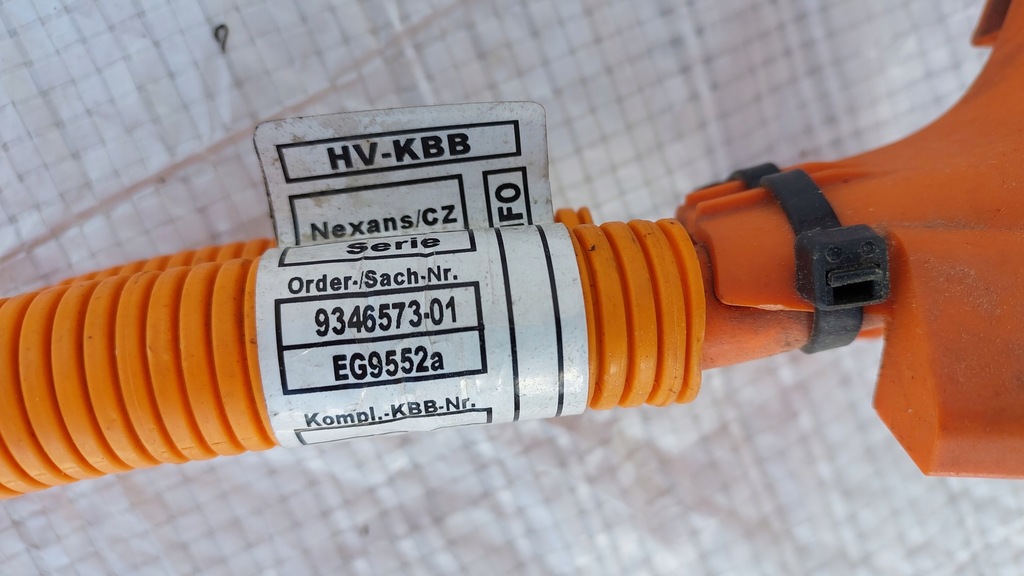 фото №4, Bmw i3 i01 кабель wysokiego напряжения