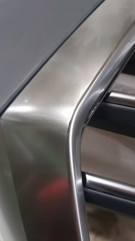 фото №11, Бампер передний перед audi q3 83a f3 lx7g s-line 18- решётка радиатора satyna спойлер