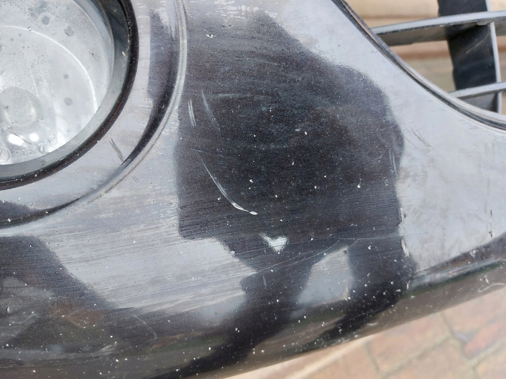 фото №10, Оригінальний nissan micra k13 2010-2013 бампер передній перед чорний