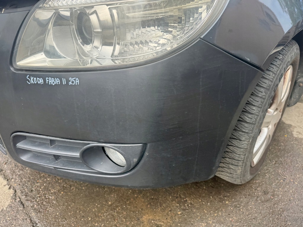 фото №10, Skoda fabia ii бампер перед передній