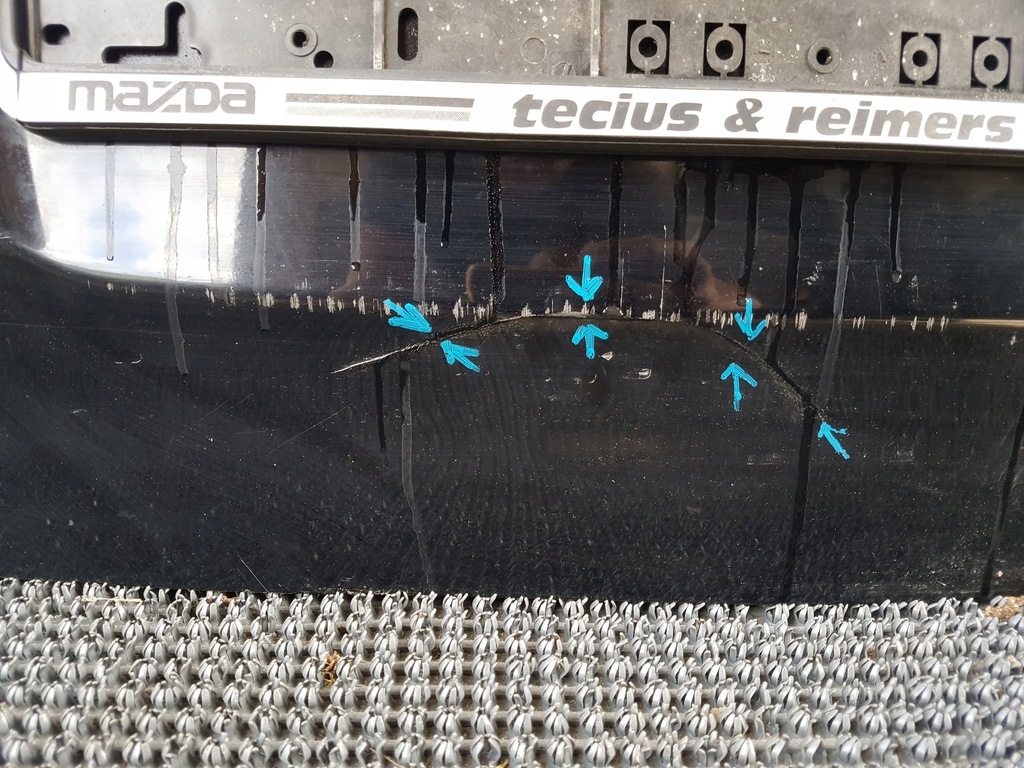 фото №5, Mazda 5 задняя крышка багажника крышка багажника комплектная czarna