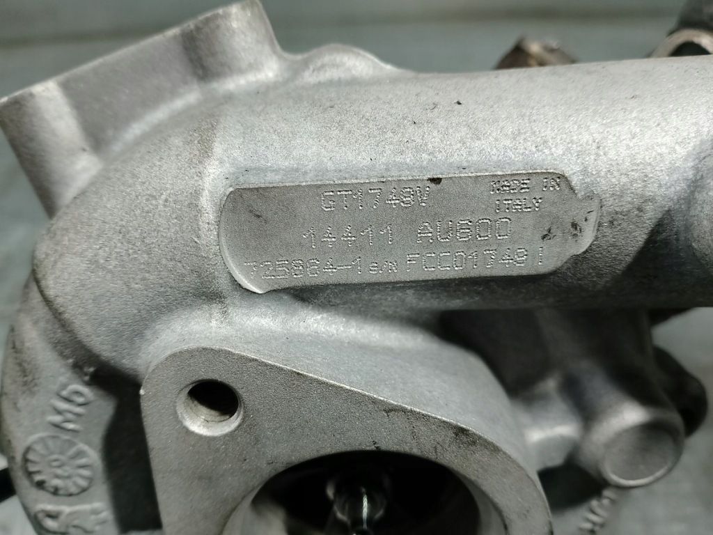 фото №5, Турбина nissan primera p12 03-07 14411au600 gt1749v 725864-1 2.2 dci
