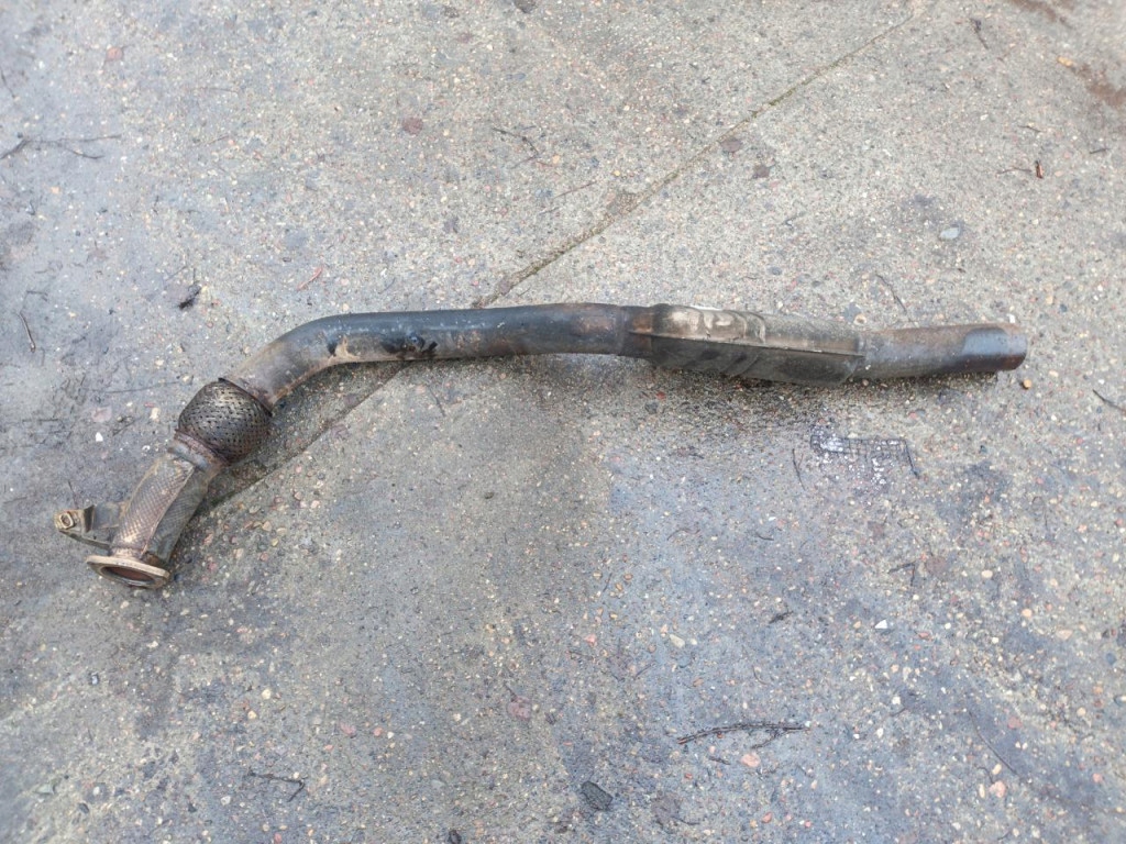 фото №5, Audi rs7 4.0 v8 tfsi труба выхлопная 4m0253211k