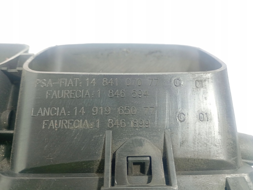 фото №6, Peugeot 807 02-14 решётки обдув воздуха средний оригинальный номер 1484107077