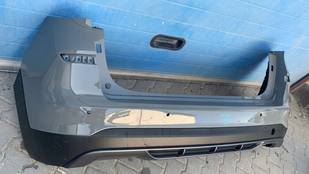 фото №2, Hyundai tucson 2018- n performance бампер задня