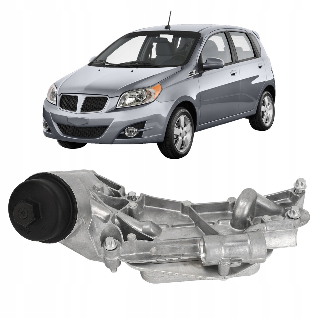 фото №11, Радіатор оливи двигуна з корпус фільтра 93186324 замінник dla sonic