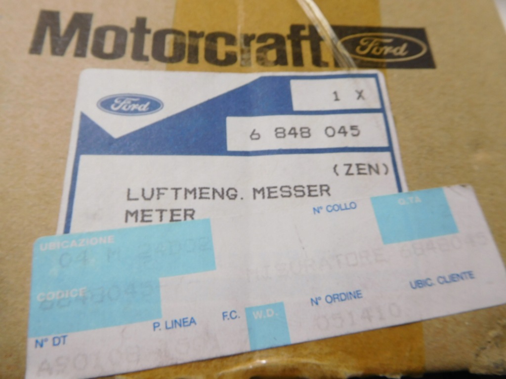 Купить Расходомер ford escort v vi оригинальный номер 6848045