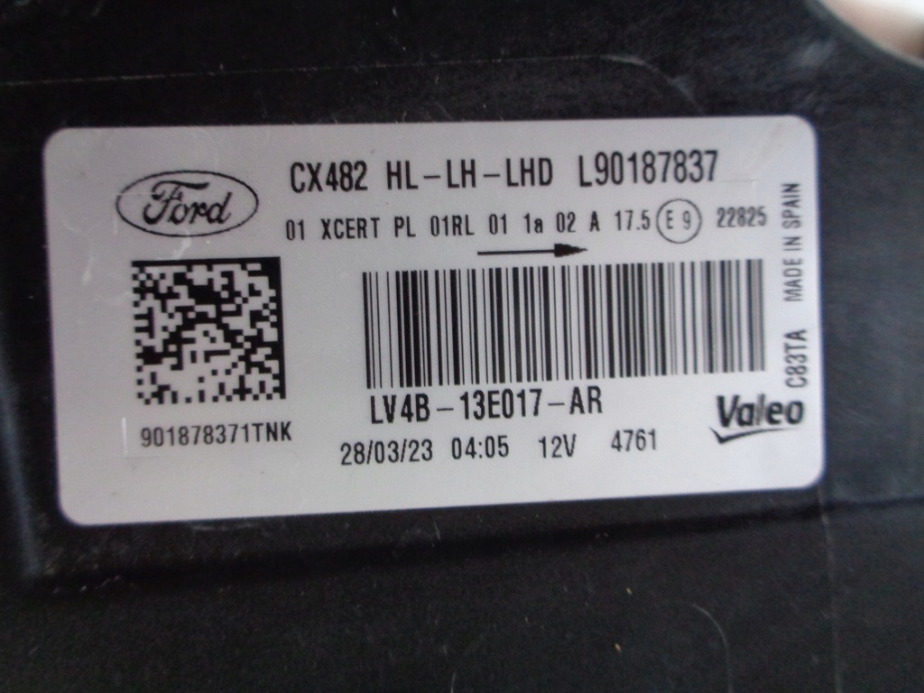 фото №11, Лампа ліва фара ford kuga mk3 19- full led