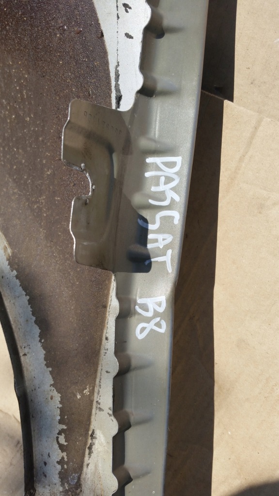 Крыло правый перед vw passat b8 14- Цена