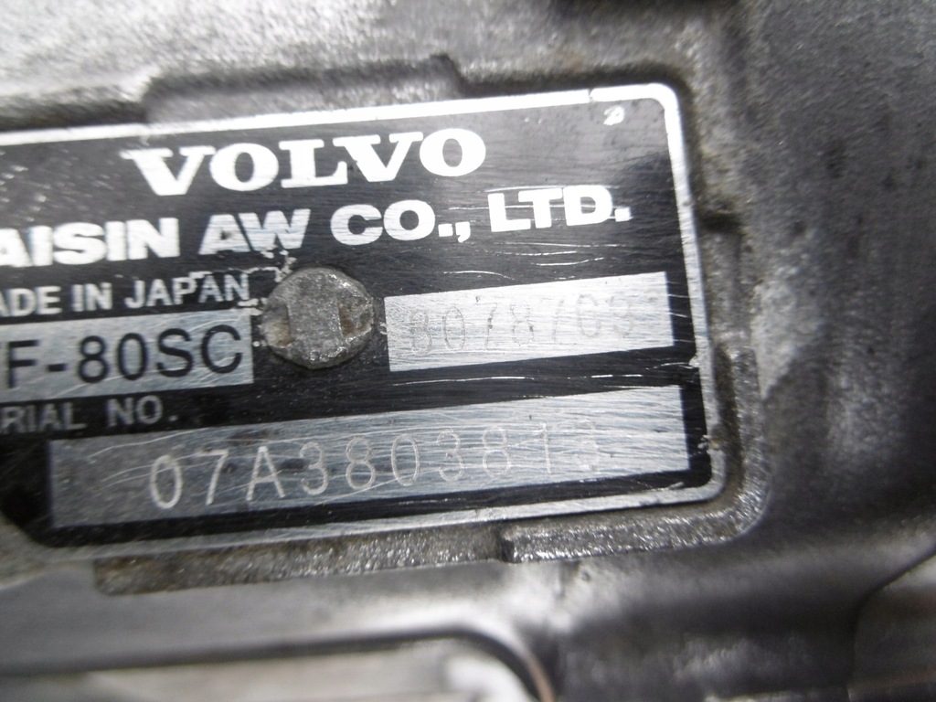 фото №13, Коробка передач передач автоматична коробка передач tf-80sc 30787693 volvo xc90 i 4.4 v8