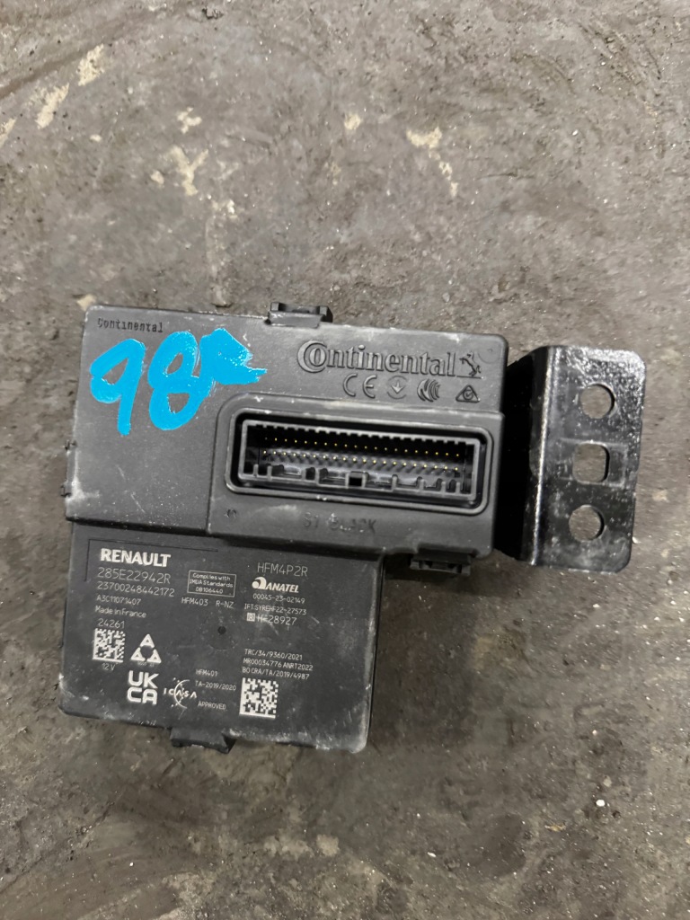Купить 98r. модуль блок управления комфорта renault austral e-tech 285e22942r